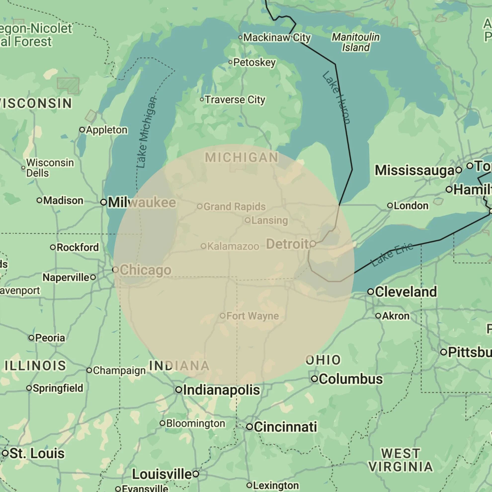FourSeasonsLandscape Map Monroe,MI